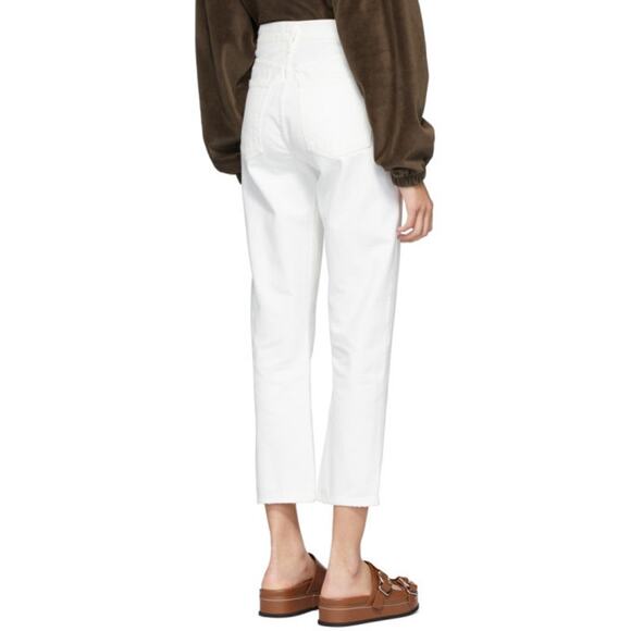 Citizens of Humanity Off-White McKenzie Curved Straight‎ Jeans Size 26 - Picture 12 of 12